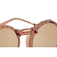 Óculos de Sol Unissex Alok Icônico Steampunk Fashion Rosé OC.CL.3293-5495.7-2