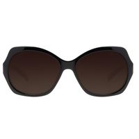 Óculos de Sol Feminino Chilli Beans Essential Quadrado Oversized Polarizado Degradê Marrom OC.CL.3262-5701.1
