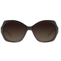 Óculos de Sol Feminino Chilli Beans Essential Quadrado Oversized Polarizado Marrom Escuro OC.CL.3262-5747.1