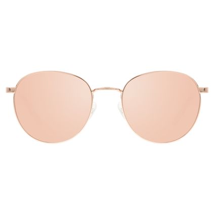 Óculos de Sol Unissex Chilli Beans Casual Redondo Rosé OC.MT.3082-5795.1