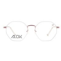 Armacao-Para-Oculos-de-Grau-Unissex-Alok-Tech-In-Style-Octogonal-Rose-LV.MT.0496-9595.1