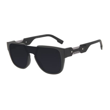 Óculos de Sol Masculino Alok Tech in Style Quadrado Preto OC.CL.3303-0101