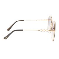 Óculos de Sol Feminino Alok Tech in Style Quadrado Dourado Banhado a Ouro OC.MT.3107-2021.3