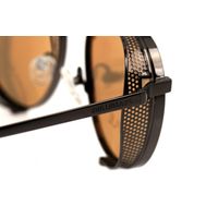 Óculos de Sol Unissex Alok Tech In Style Redondo Ônix OC.MT.3109-2122.7