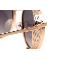 Óculos de Sol Unissex Alok Tech In Style Redondo Dourado OC.MT.3109-2021.7