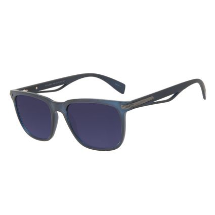 Óculos de Sol Masculino Alok Tech in Style Bossa Nova Degradê Azul OC.CL.3299-8308