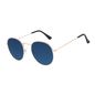 Óculos de Sol Unissex Chilli Beans Redondo Casual Azul OC.MT.3087-0821