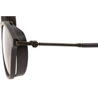 Óculos de Sol Masculino Alok Tech in Style Redondo Flap Degradê Marrom  OC.CL.3304-5702.6