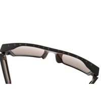 Óculos de Sol Masculino Marvel Pantera Negra Quadrado Tribal Marrom OC.CL.3308-0202.5