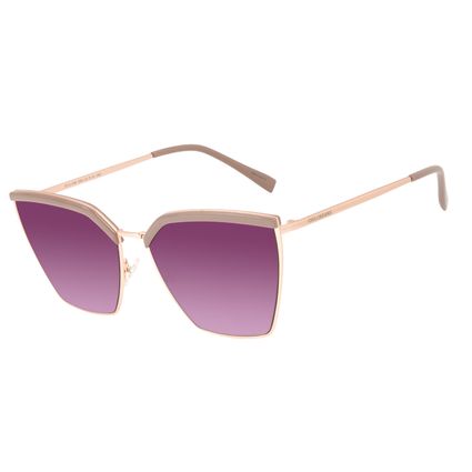 Óculos de Sol Feminino Chilli Beans Quadrado Clássico Rosé OC.CL.3186-2095