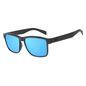 Óculos de Sol Masculino Chilli Beans Essential Quadrado Polarizado Azul Espelhado OC.CL.3250-9101