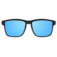 Óculos de Sol Masculino Chilli Beans Essential Quadrado Polarizado Azul Espelhado OC.CL.3250-9101.1