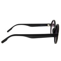 Óculos de Sol Feminino Eco Tecido Celular Redondo Preto OC.CL.3276-2001.3