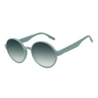 Óculos de Sol Feminino Eco Tecido Celular Redondo Verde Claro OC.CL.3276-8245