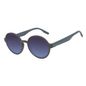 Óculos de Sol Feminino Eco Tecido Celular Redondo Degradê Azul OC.CL.3276-8301