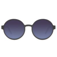 Óculos de Sol Feminino Eco Tecido Celular Redondo Degradê Azul OC.CL.3276-8301.1