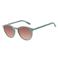 Óculos de Sol Unissex Eco Falésias Redondo Degradê Marrom OC.CL.3277-5759