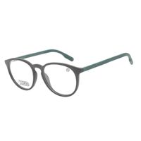 Armação Para Óculos de Grau Masculino Eco Falésias Redondo Verde LV.IJ.0195-0115