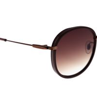 Óculos de Sol Feminino Alok Transparent Line Marrom OC.CL.3350-5702.5