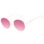 Óculos de Sol Feminino Chilli Beans Redondo Metal Brilho Rosa OC.MT.3193-2095