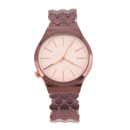 Relógio Analógico Feminino Infinity Metal Rosé RE.MT.1182-9502