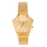 Relógio Analógico Unissex Harry Potter Sapo de Chocolate Dourado RE.MT.1249-2121