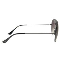 Óculos de Sol Unissex Chilli Beans Essential Aviador Metal Brilho Ônix II OC.MT.3078-2022.3