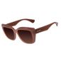 Óculos de Sol Feminino Chilli Beans Fashion Quadrado Degradê Marrom OC.CL.3374-5795