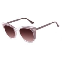 Óculos de Sol Feminino Chilli Beans Cat Clássico Degradê Marrom OC.CL.3348-5736