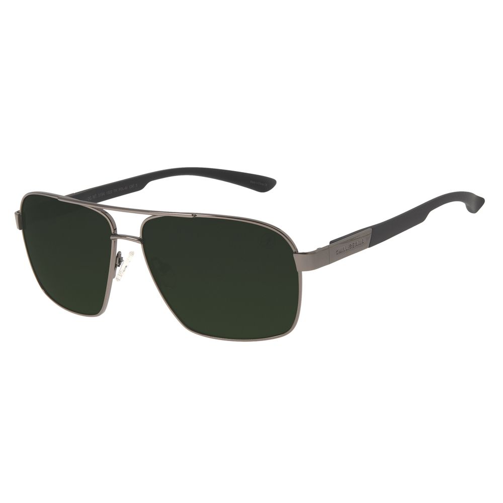 Óculos de Sol Masculino Chilli Beans Executivo Polarizado Verde OC.MT.3194-1522-2