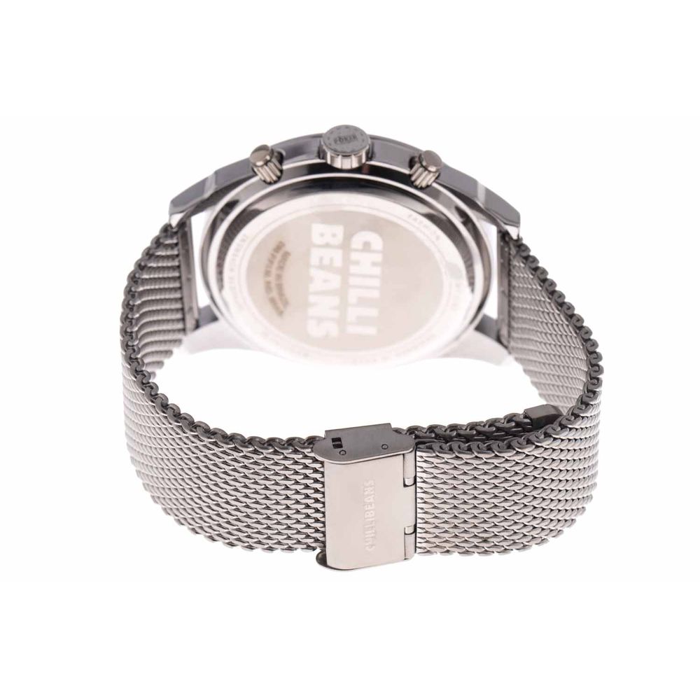 Relógio Analógico Masculino Chilli Beans Las Vegas Metal Prata RE.MT