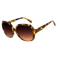 Óculos de Sol Feminino Chilli Beans Quadrado Maxi Marrom OC.CL.3442-5702