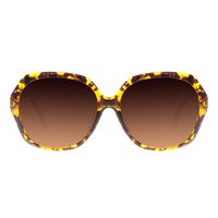 Óculos de Sol Feminino Chilli Beans Quadrado Maxi Marrom OC.CL.3442-5702.1