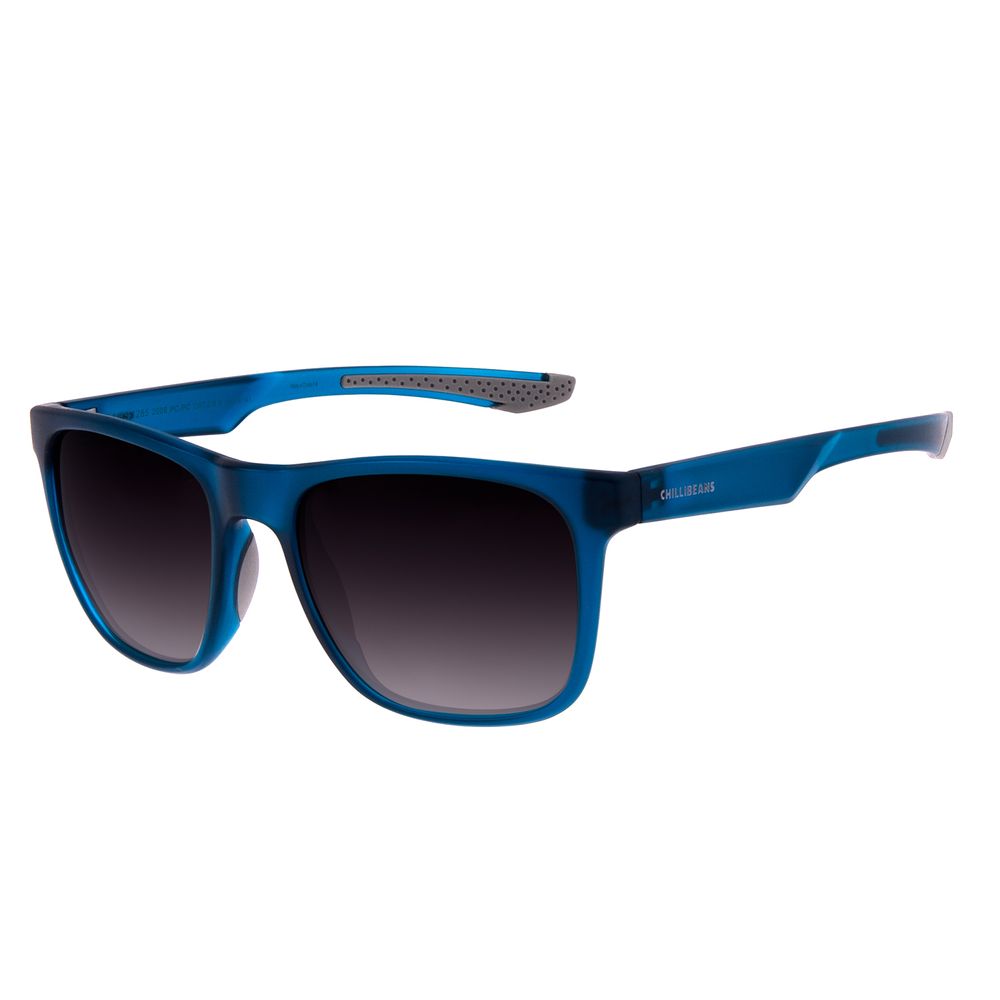 Óculos de Sol Masculino Chilli Beans New Sport Cristal Fosco Azul OC.ES.1285-2008