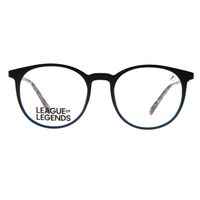 Armação Para óculos de Grau Unissex League of Legends Hextec Muti Azul LV.MU.0664-0808.1