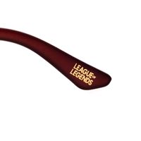 Óculos de Sol Unissex League of Legends Hextec Vermelho OC.CL.3525-1616.7