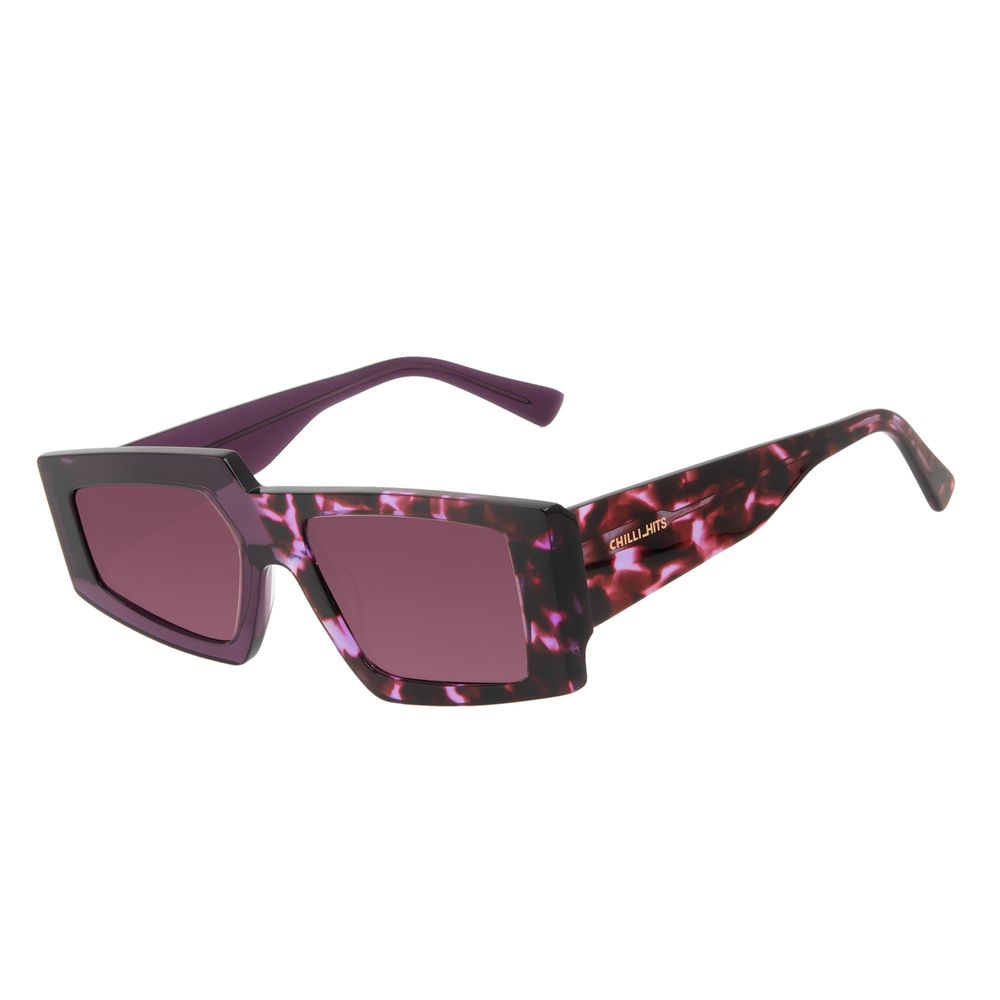 Óculos de Sol Feminino Chilli Hits Fashion Roxo OC.CL.3526-1414
