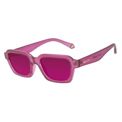 Óculos de Sol Feminino Chilli Hits Luísa Sonza Love Quadrado Rosé OC.CL.3620-1395