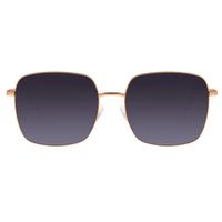 Óculos de Sol Feminino Chilli Beans Quadrado Degradê Banhado a Ouro OC.MT.3225-2021.1