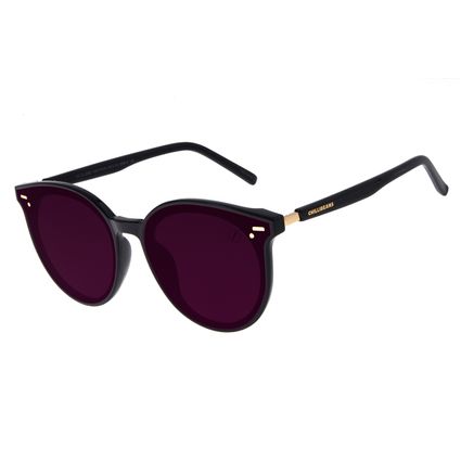 Óculos de Sol Feminino Chilli Beans P1 Trend Redondo Roxo OC.CL.3462-1401