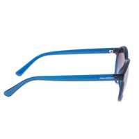 Óculos de Sol Unissex Chilli Beans Redondo Casual Fosco Azul OC.CL.3454-2008.3