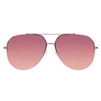 Óculos de Sol Unissex Chilli Beans Aviador Clássico Flap Rosé OC.MT.3249-9595.1
