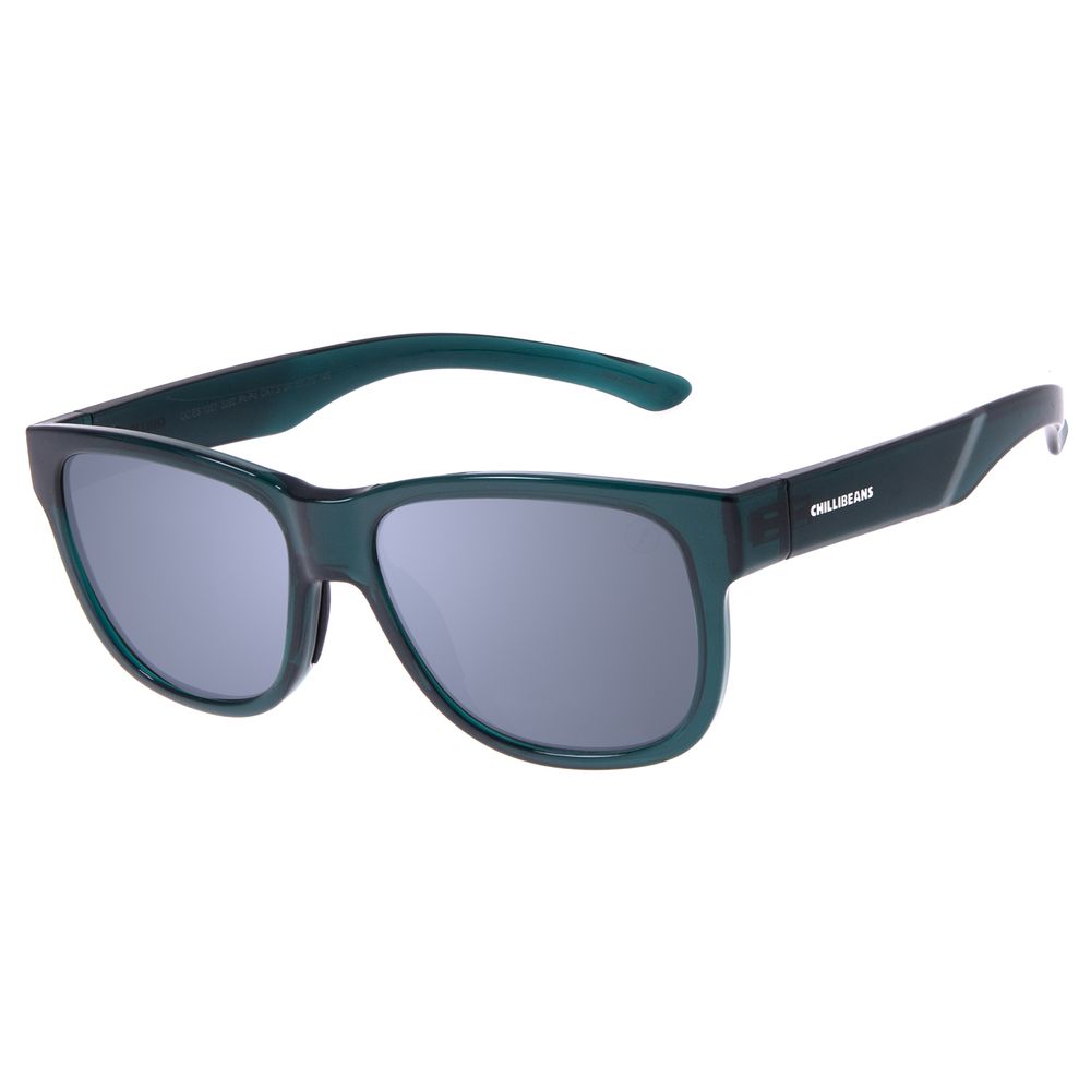 Óculos de Sol Masculino Chilli Beans Esporte Brilho Verde OC.ES.1287-3282