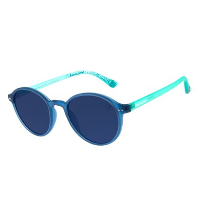 Óculos de Sol Infantil Disney Pool Party Live To Surf Mickey Azul OC.KD.0738-0808
