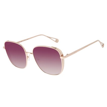 Óculos de Sol Feminino Chilli Beans Flap Quadrado Rosé OC.MT.3228-1495