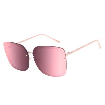 Óculos de Sol Feminino Chilli Beans Quadrado Rosé OC.MT.3229-1295