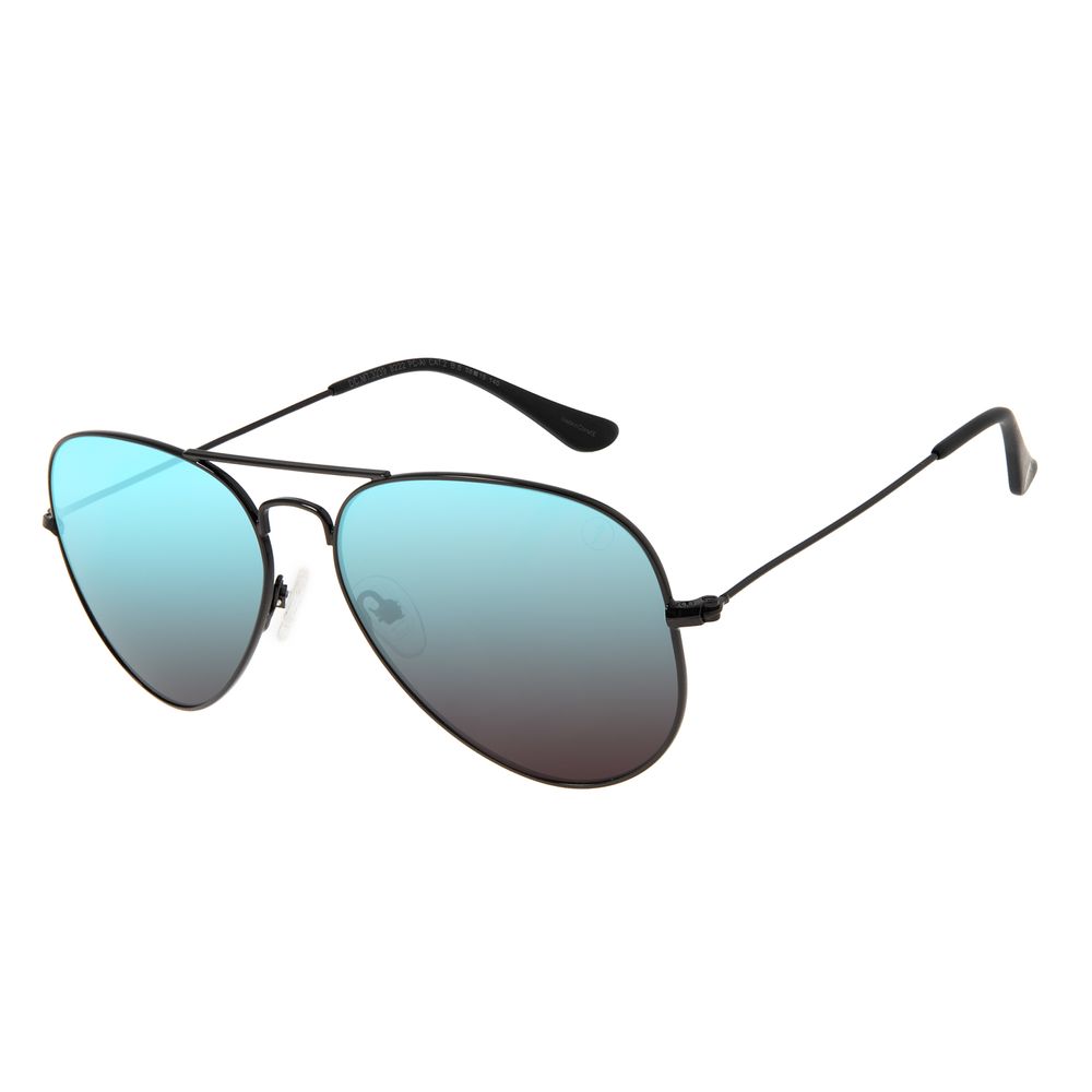Óculos de Sol Unissex Chilli Beans Aviador Ônix OC.MT.3239-8222