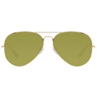 Óculos de Sol Unissex Chilli Beans Aviador Brilho Dourado OC.MT.3240-4521.1