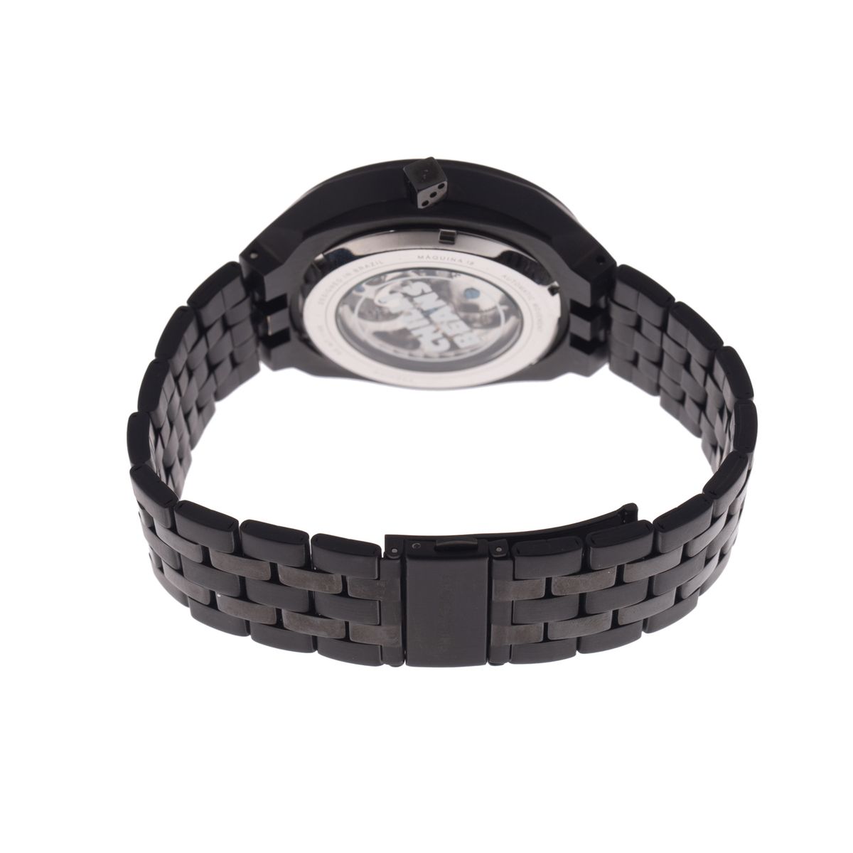 Relógio Automático Masculino Chilli Beans Las Vegas Roleta Preto RE.MT