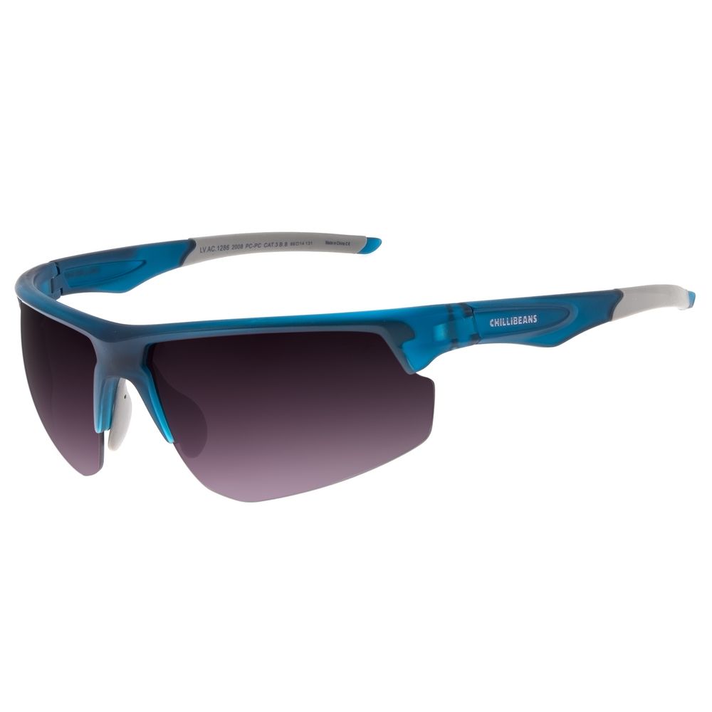 Óculos de Sol Masculino Chilli Beans Flutuante New Sport Azul OC.ES.1286-2008
